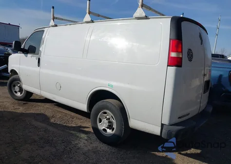 2008 Chevrolet Express Work Van from USA, damaged, VIN 1GCHG35K281109754
